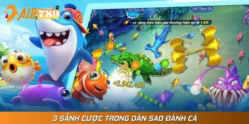 3 sảnh cược phục vụ mọi đối tượng săn thưởng