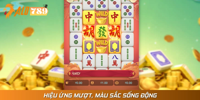 Giao diện sắc nét, hiệu ứng mượt mà trong Mahjong Ways Slot