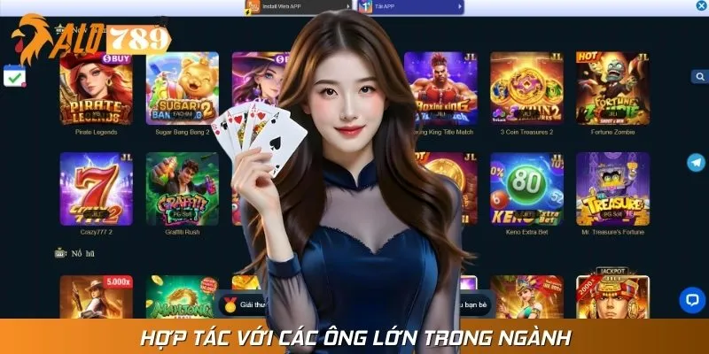 Hiện nay, chúng tôi đã giới thiệu nhiều nhà cung cấp game tại sảnh