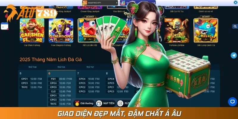 Sẽ là thiếu sót rất lớn nếu giới thiệu về nhà cái mà không kể đến giao diện