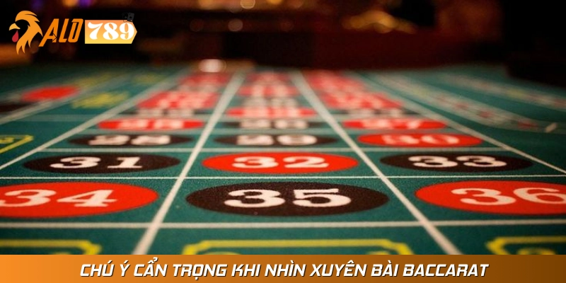 Một vài lưu ý khi dùng cách nhìn xuyên bài