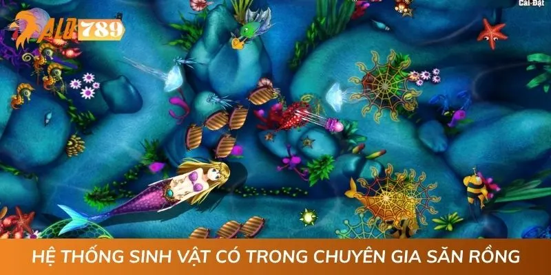 Hệ thống sinh vật có trong chuyên gia săn rồng