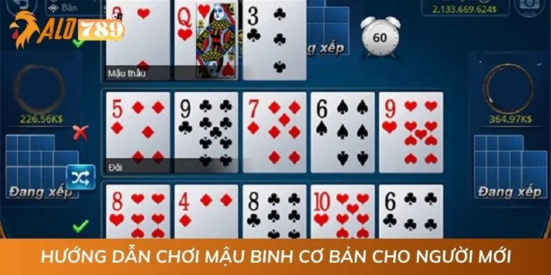 Hướng dẫn chơi mậu binh cơ bản cho người mới